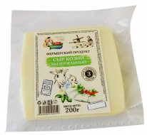 Сыр полутвердый Козий "G-balance" 45%, 0,2 кг