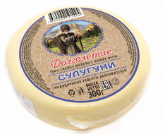 Сулугуни "Долголетие" 45%, 0,3 кг