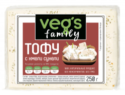 Тофу с хмели-сунели "VEG`S Family", 0,25 кг