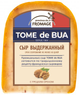 Сыр выдержанный TOME de BUA с грецким орехом 41%, 0,2 кг