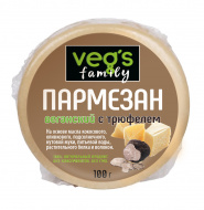Продукт растительный со вкусом сыра Пармезан с трюфелем "VEG`S Family", 0,1 кг