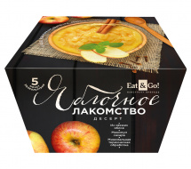 Десерт Яблочное лакомство "Eat&Go", 130 г